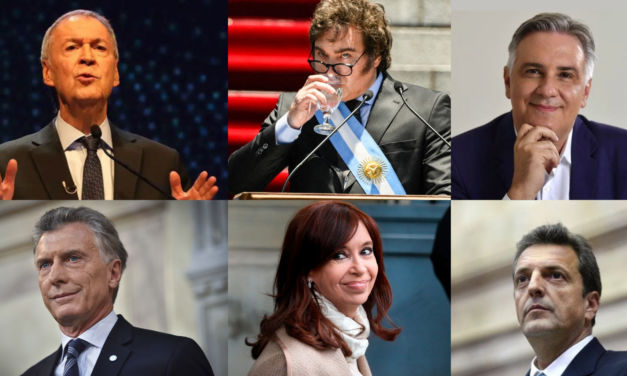 La imagen de los principales dirigentes provinciales y nacionales en 2023