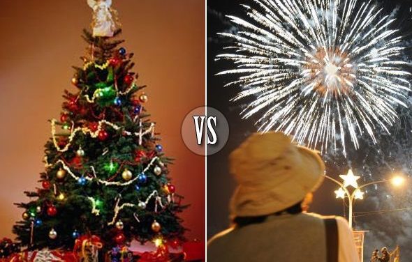 ¿Navidad o Año Nuevo?